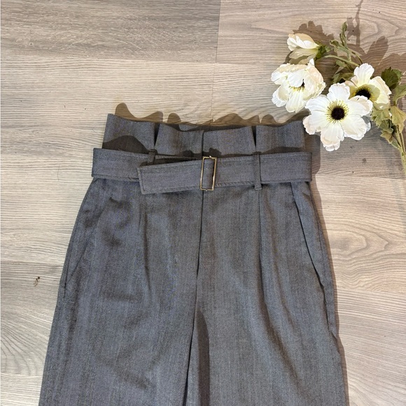 ARITIZA Babaton Power Pants High Waisted Belt Wide leg Pockets Size 6 - Picture 3 of 13